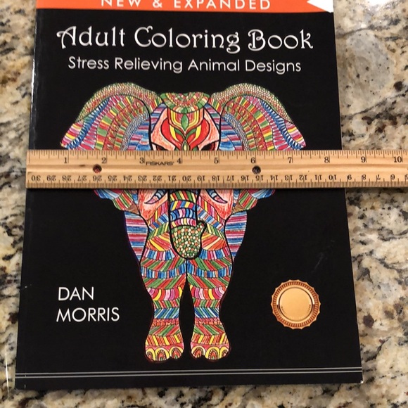 Two NEW adult animal coloring books - by Millie Marietta and Dan Morris - Picture 14 of 15